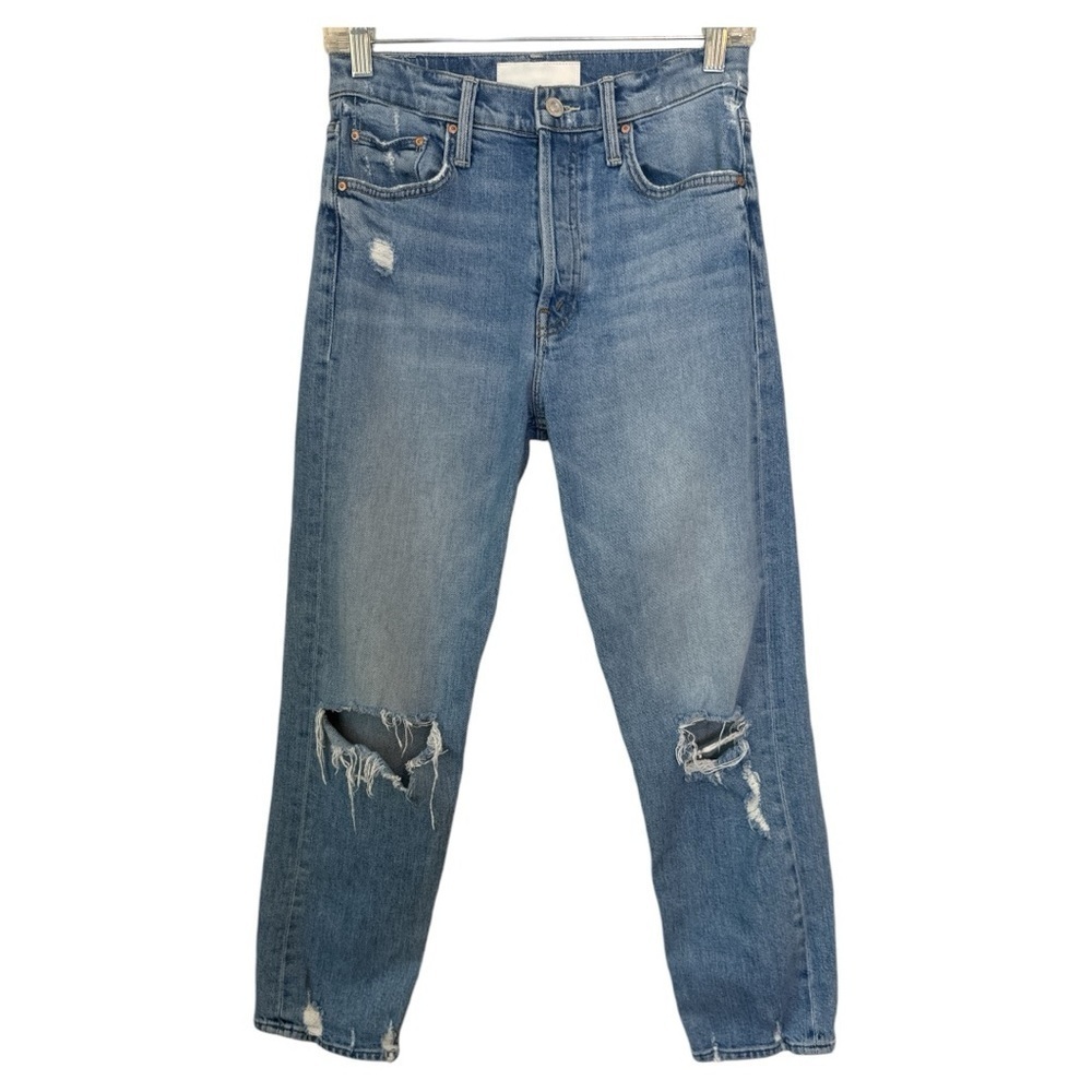 Mother The Tomcat Straight Leg Jeans The Confession Wash Size 26